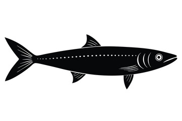 fish on a white background