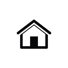 Obraz premium Home button icons set. Home page icon. Simple house symbols. Building icon. Vector illustration.