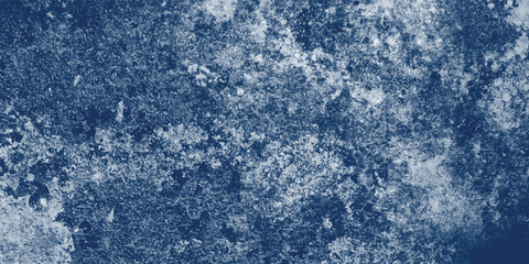 Grungy Blue Surface Highlighted by a Light Textured Formation in the Middle

