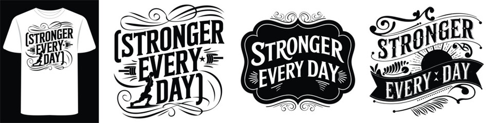 Urban Muscle – Motivational Gym-Themed Shirt Design for Streetwear Trends