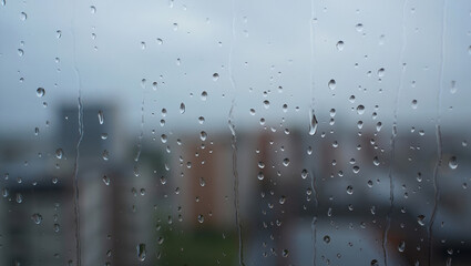 rain drops on window