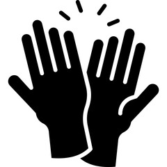 Obraz premium High Five icon