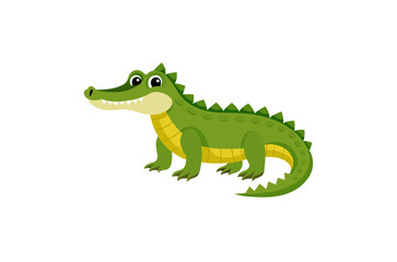 Crocodile design vector
