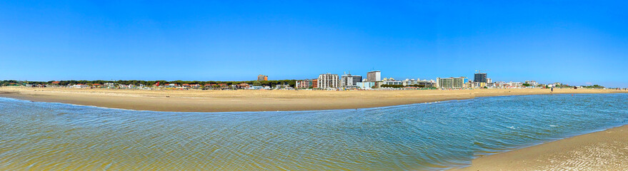 spiaggia a comacchio località lido degli estensi in italia