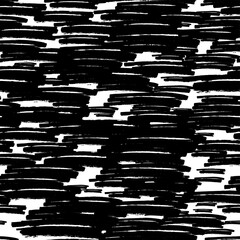 Seamless pattern with hand drawn scribble smears