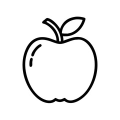 apple with leaf