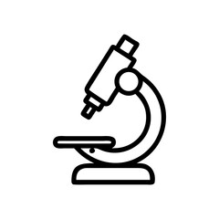 microscope vector illustration