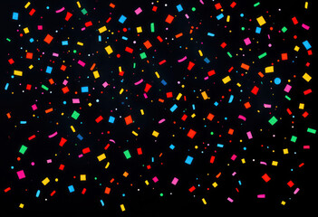 colorful confetti background