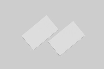 Simple design business card mockup