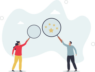 Appraisal, evaluate or assessment for quality or value, property or real estate rating evaluation, analyze employee performance concept. character life .