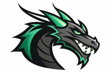 dragon head mascot