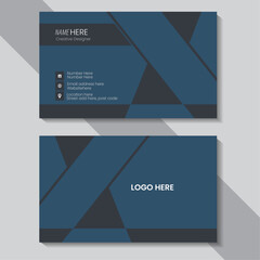 Clean Minimalist Business Card Template &ndash; Simple and Elegant Design