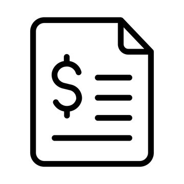 Bank Statement Icon