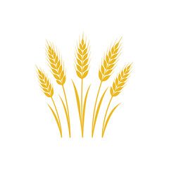 golden wheat illustration