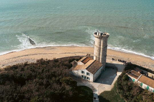 View from phare des Baleine in &icirc;le de R&eacute;
