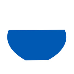 Blue Vase Symbol. Simple Pot Jar Bottle Contour Icon Element. Doodle Hand Drawn Pottery Craft Sign. Antique Old Water, Wine< Oil Container Art. 