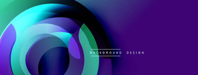 Abstract fluid shapes, vibrant colors blend. Modern design, purple, teal hues create dynamic background. Smooth gradients, elegant composition.