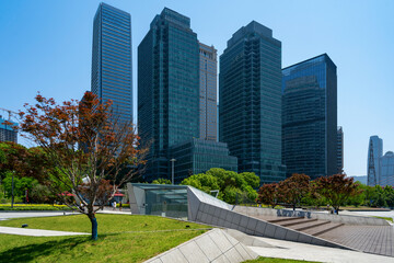 Park Plaza and Office Building of Chongqing International Financial Center, China