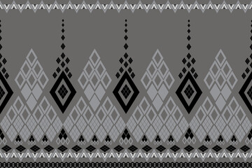  Geometric seamless design used to decorate the edges, suitable for decorating mats, carpets, floor tiles, etc.