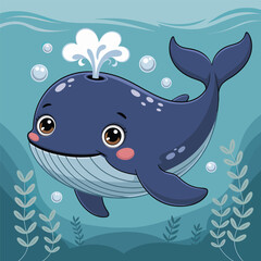  Animals Adorable Pleasure Dolphins An adorable vector image of a smiling person