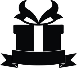 gift box with ribbon