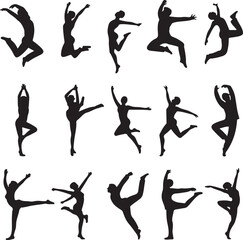 Dance Silhouette Vector Bundle &ndash; SVG, PNG, EPS Clipart for Crafters & Designers

Ballet & Hip Hop Dancer Silhouettes &ndash; Digital Vector Set for Cricut & Sublimation

Couple Dancing Silhouette SVGs &ndash; Wed