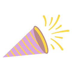 Colorful Party Popper