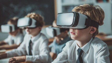 Innovative virtual reality learning experiences for students in modern classrooms engaging edtech environment