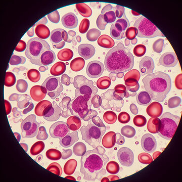 Indicios de que existe un tipo de c&aacute;ncer llamado leucemia en en an&aacute;lisis sangu&iacute;neo  