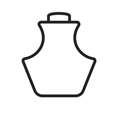 Bag icon, symbol of bag