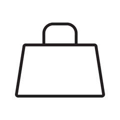 Bag icon, symbol of bag