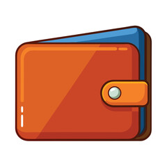 Obraz premium wallet--on-white-background