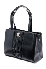 Lady's bag isolated on white