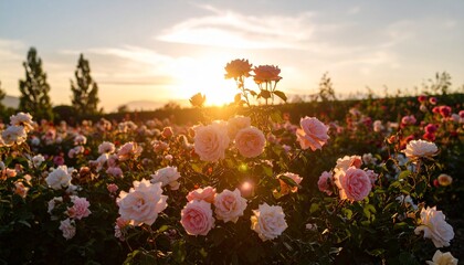 Obraz premium The vibrant and beautiful Roses. 