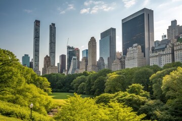 Stunning Manhattan Skyline Viewed from Central Park in Gigapixel Quality