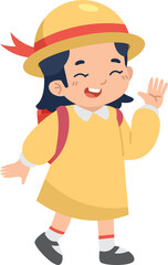 Happy National Education Celebrate Illustration