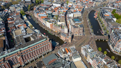 Fototapeta premium Amsterdam, Nederland 