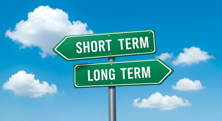 Short Term vs Long Term Goals Strategy Planning Choice