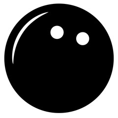 Fototapeta premium bowling ball isolated on white