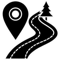 Fototapeta premium road to the sea