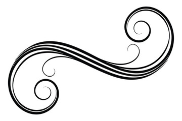 Elegant Vector Line Dividers with Ornamental Touch | Clean Minimal Border Design