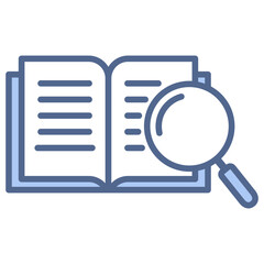 Research Blue Icon