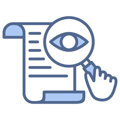 Audit Blue Icon