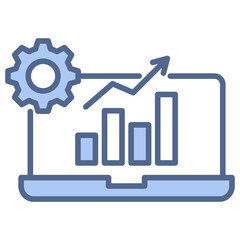 Result Blue Icon