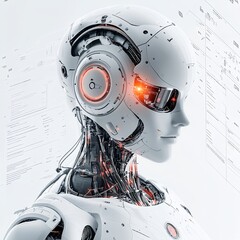 AI Content Creation Set On Clear White Background