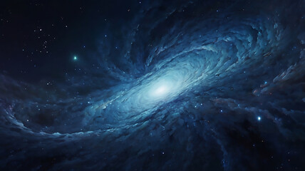 Celestial vortex deep space nebula cosmic cloudscape