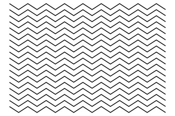 Waves line set. Wave ornament pattern. Set of wavy zigzag lines. Wave thin line background.