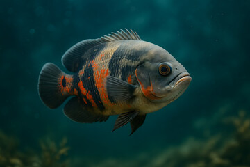 tropical fish in aquarium
