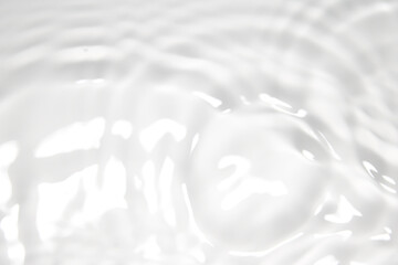 Soft White Water Ripple Texture for Background or Design Use