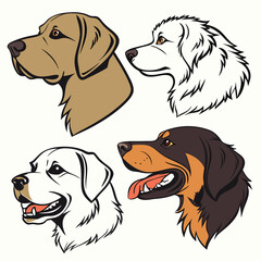 Dog vector
